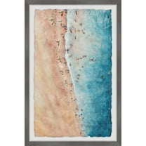 Marmont Hill The Beach Is Waiting Framed Wall Art