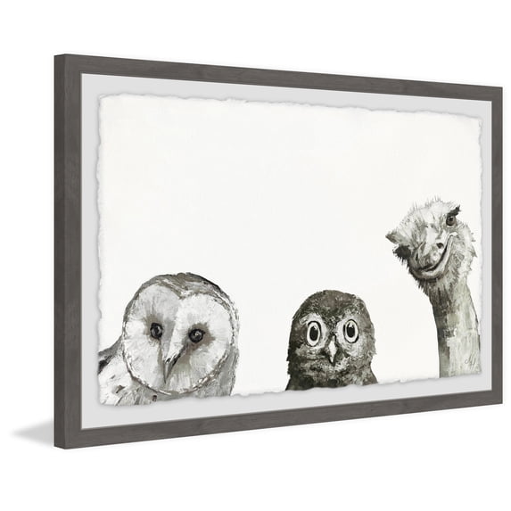 Marmont Hill The Big Eyes Framed Wall Art