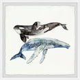 thumbnail image 1 of Marmont Hill The Big Whales By Rachel Byler Framed Wall Art, 18" x 1.5", 1 of 6