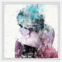 Marmont Hill The Blue Scarf Framed Wall Art