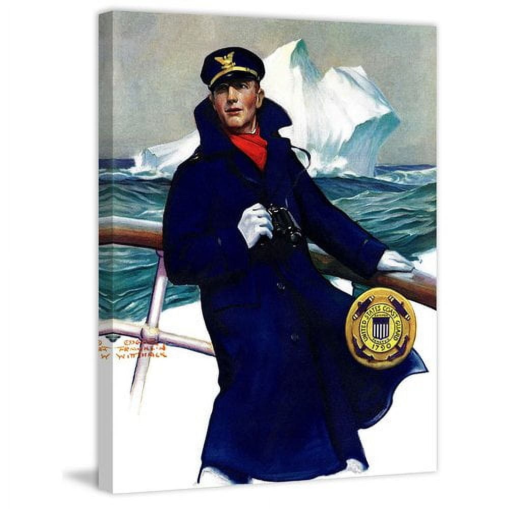 Marmont Hill - "The Captain" Painting Print on Wrapped Canvas