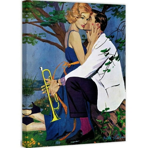 Marmont Hill "The Country Treatment" by Mike Ludlow Painting Print on Canvas