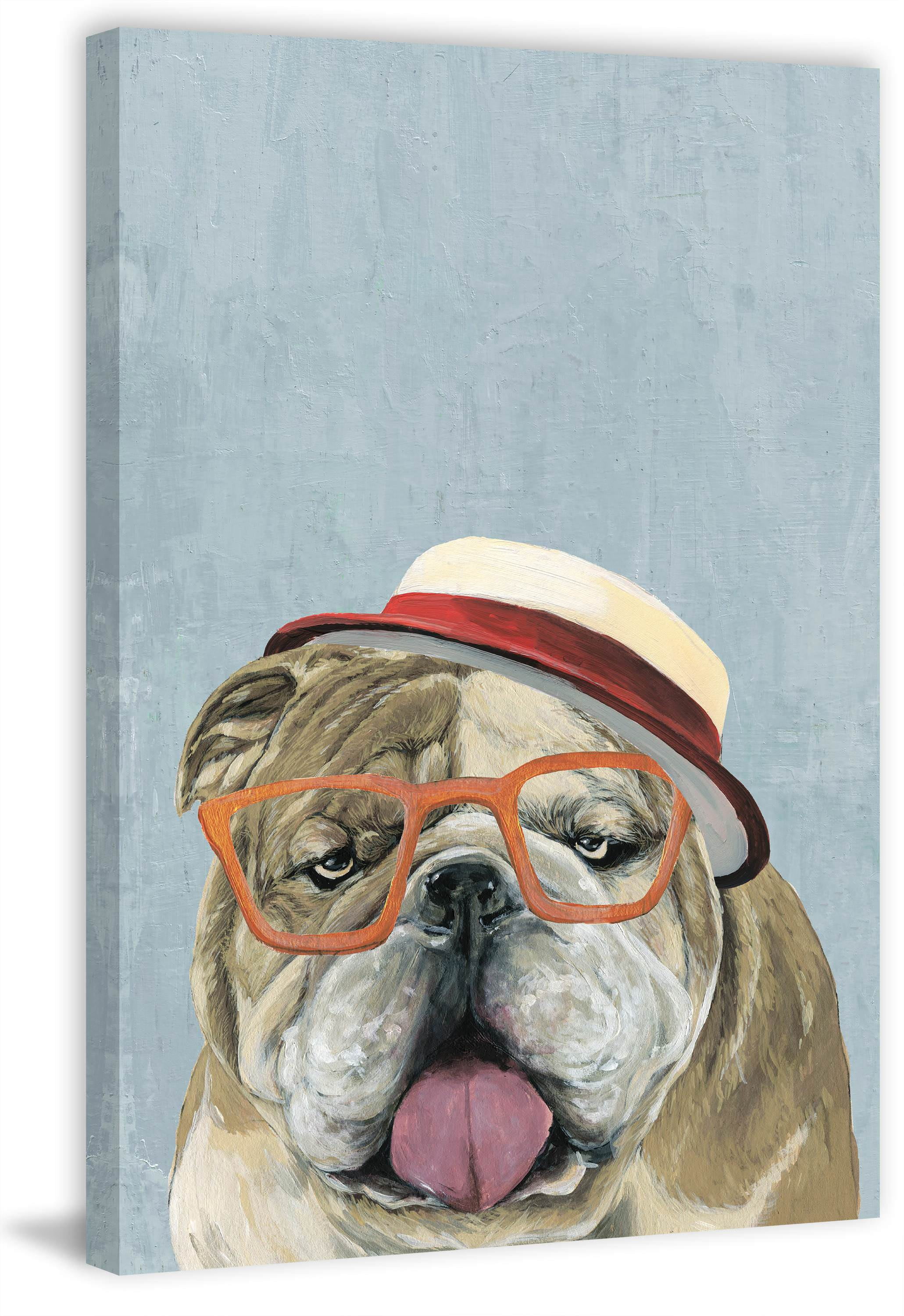 Marmont Hill "The Don of Dogs" Painting Print on Wrapped Canvas