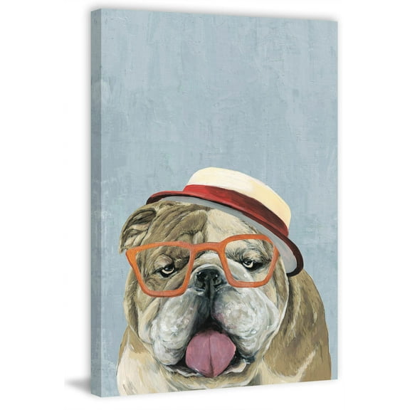 Marmont Hill "The Don of Dogs" Painting Print on Wrapped Canvas