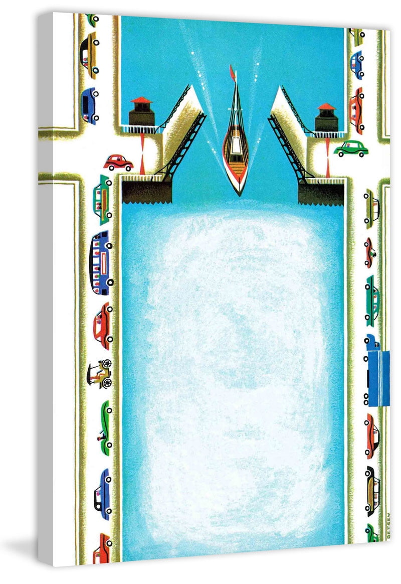 Marmont Hill "The Drawbridge" Painting Print on Canvas