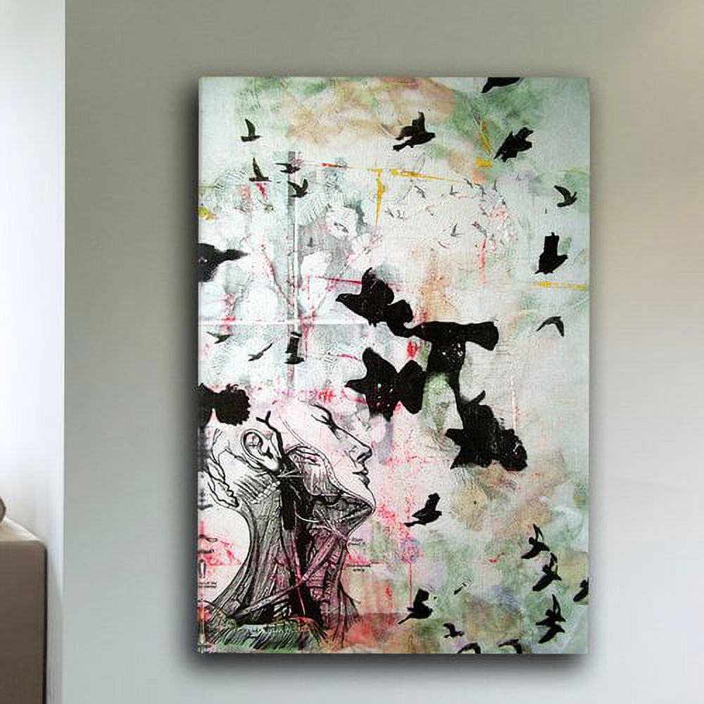 Marmont Hill "The Dreamer" by Tracy Silva Barbosa Painting Print on Canvas