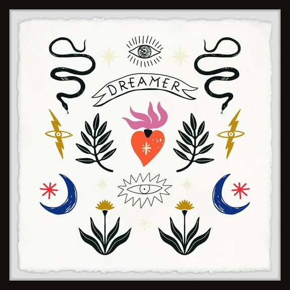 Marmont Hill The Dreamers World Framed Painting Print