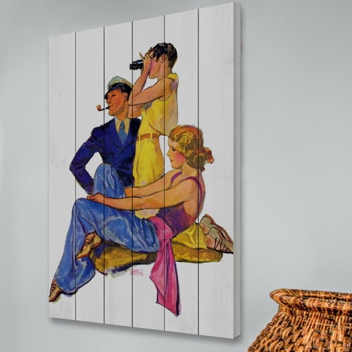 Marmont Hill "The Good Life" Painting Print on White Wood