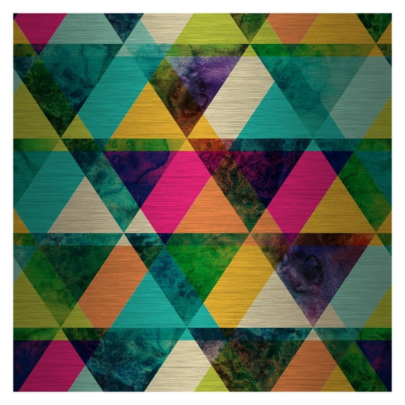 Marmont Hill "The Greener Stain" Painting Print on Brushed Aluminum