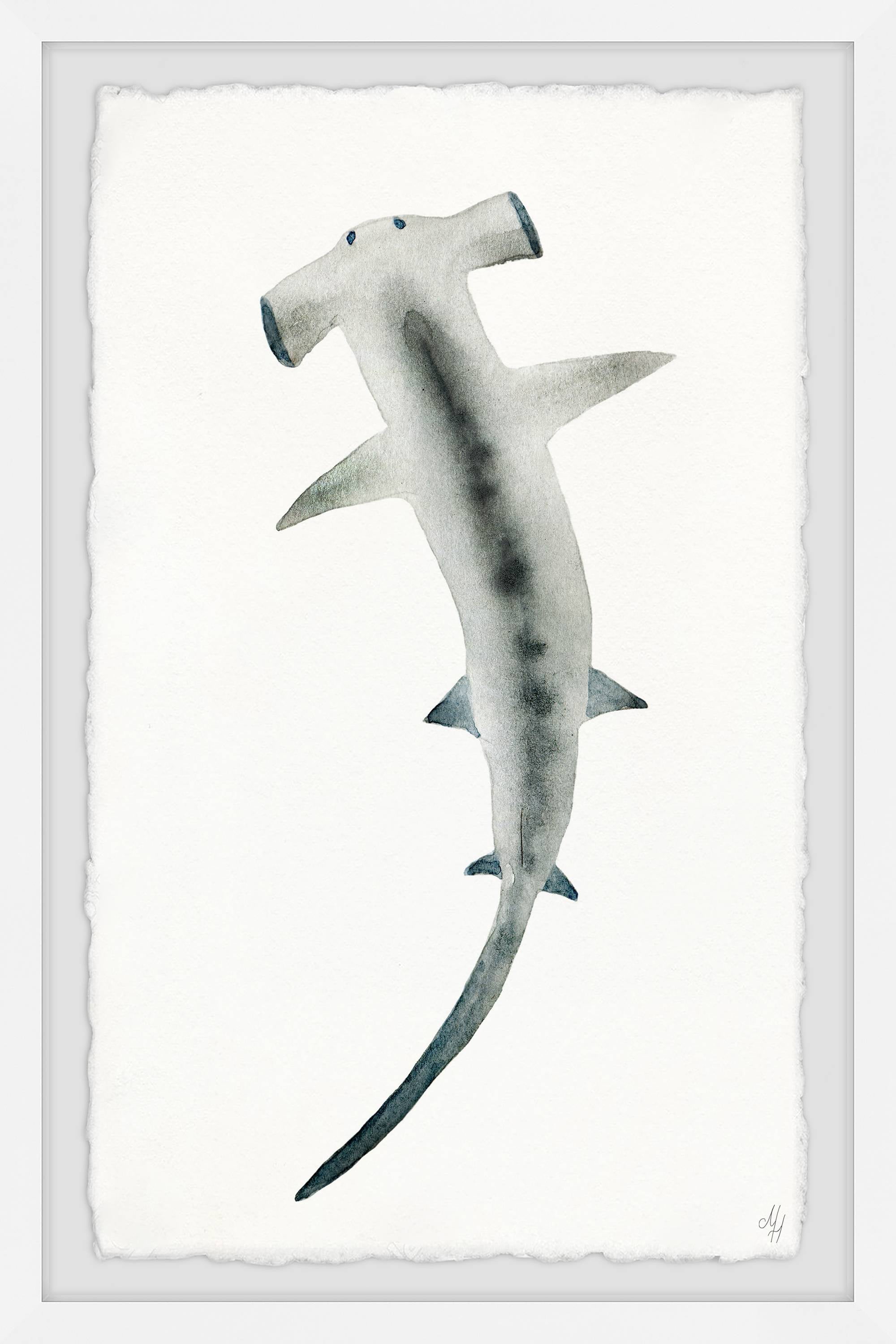 Marmont Hill The Hammerhead Framed Wall Art, 16.00" x 1.50"