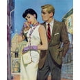 thumbnail image 1 of Marmont Hill "The Lady Had an Angle" by Coby Whitmore Painting Print on Canvas, 1 of 7