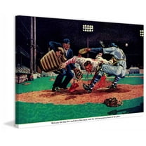 Marmont Hill The Last Out Fine Art Canvas Print From The Marmont Hill Art Collective