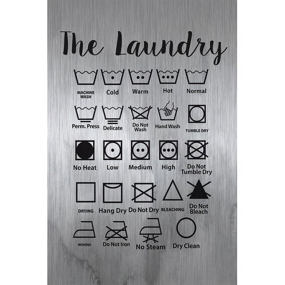 Marmont Hill - "The Laundry" By Diana Alcala Painting Art Print On Brushed Aluminum, 30.0" x 1.5"