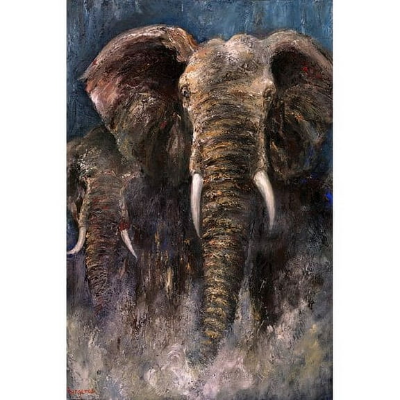 Marmont Hill "The Leader" by Bergerac Painting Print on Wrapped Canvas