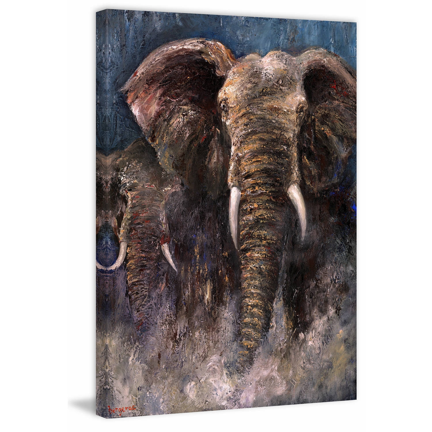 Marmont Hill "The Leader" by Bergerac Painting Print on Wrapped Canvas
