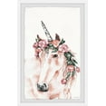 thumbnail image 1 of Marmont Hill The Pink Unicorn Framed Wall Art, 30" x 20", 1 of 6