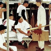 Marmont Hill "The Rookie" by Norman Rockwell Painting Print on Canvas