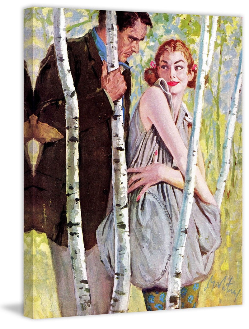 Marmont Hill "The Susceptible Scientists" by Coby Whitmore Painting Print on Canvas