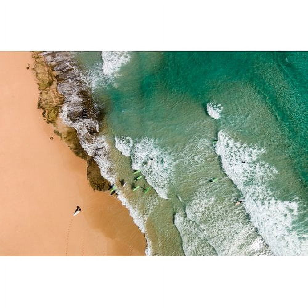 Karolis Janulis Blue and White Landscape Sports Canvas Print