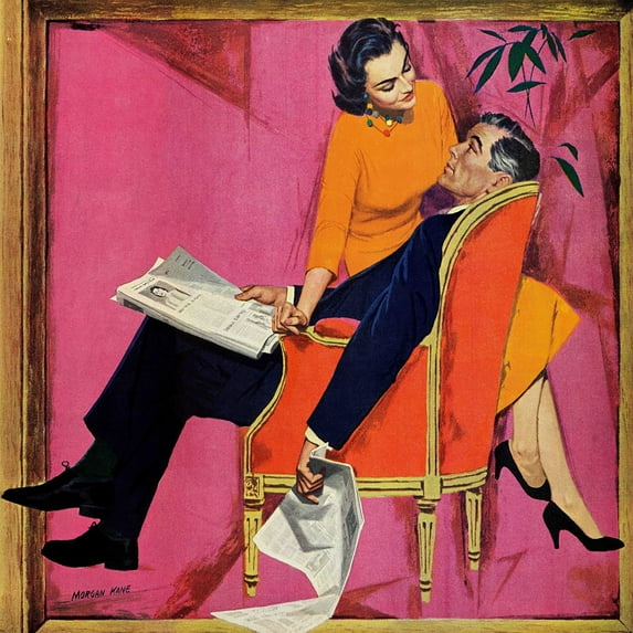 Marmont Hill "The Year of Discontent" by Morgan Kane Painting Print on Canvas