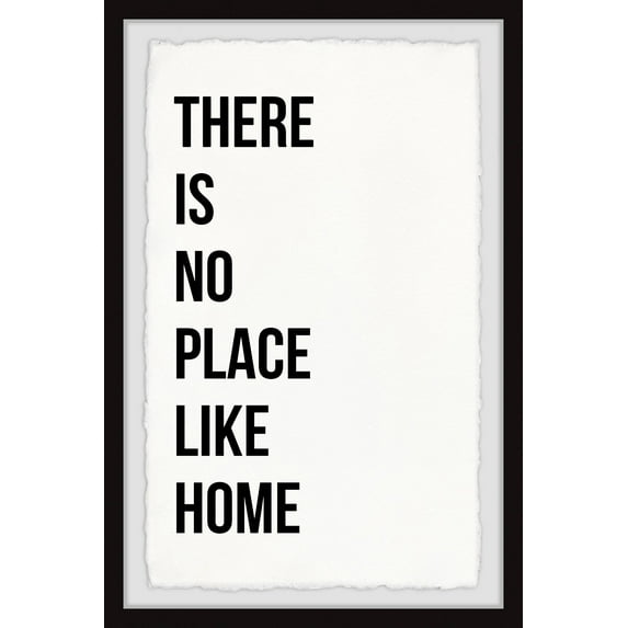 Marmont Hill There Is No Place like Home Framed Wall Art