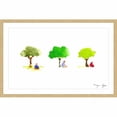thumbnail image 1 of Marmont Hill "Three Meditators" by Maya Gur Framed Painting Print, 1 of 5