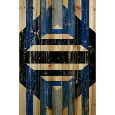 Marmont Hill - "Through Blinds" Painting Print on Natural Pine Wood