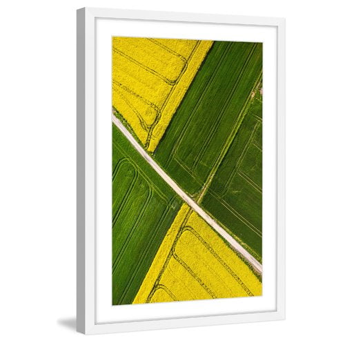 Marmont Hill "Through the Fields" Framed Painting Print