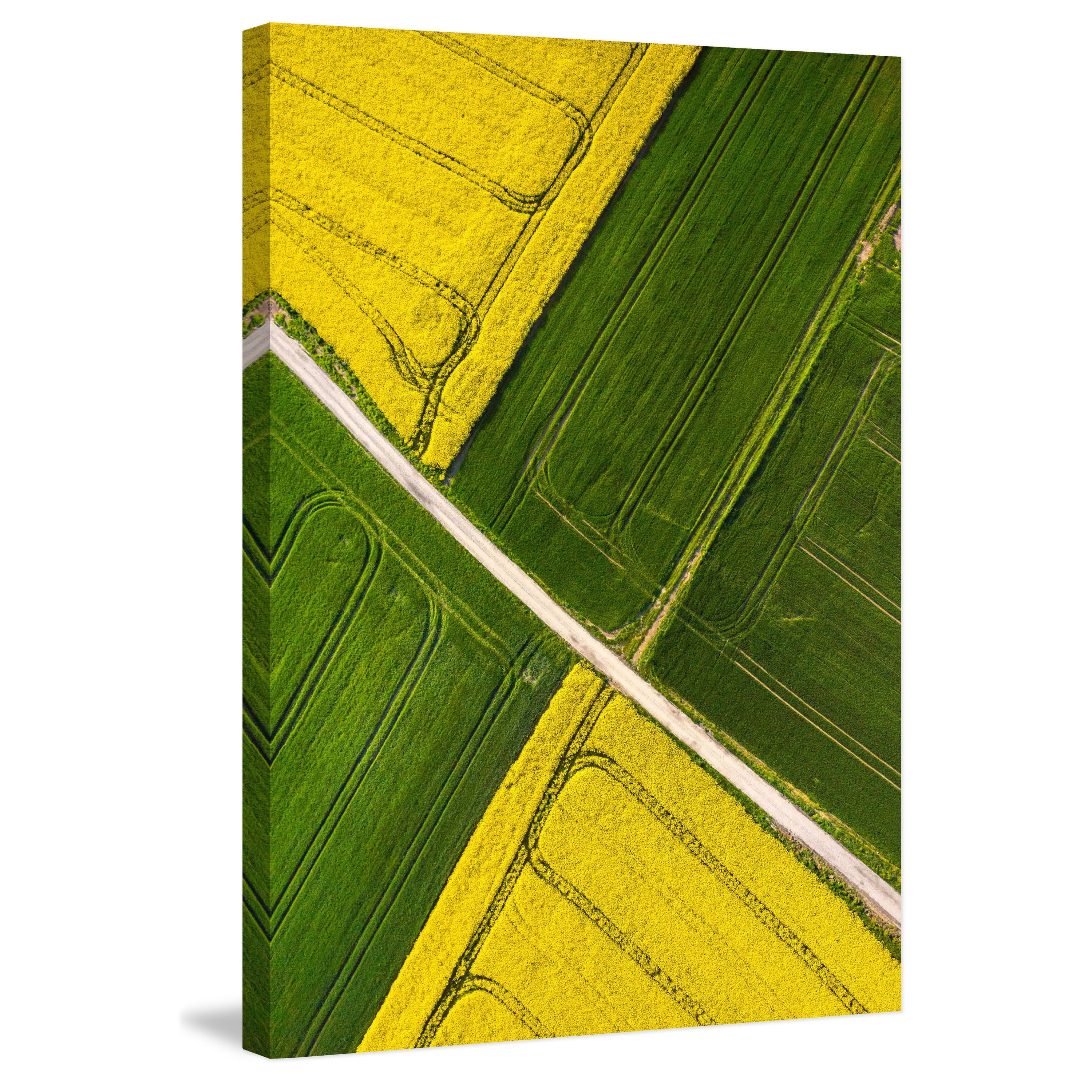 Marmont Hill "Through the Fields" Painting Print on Wrapped Canvas