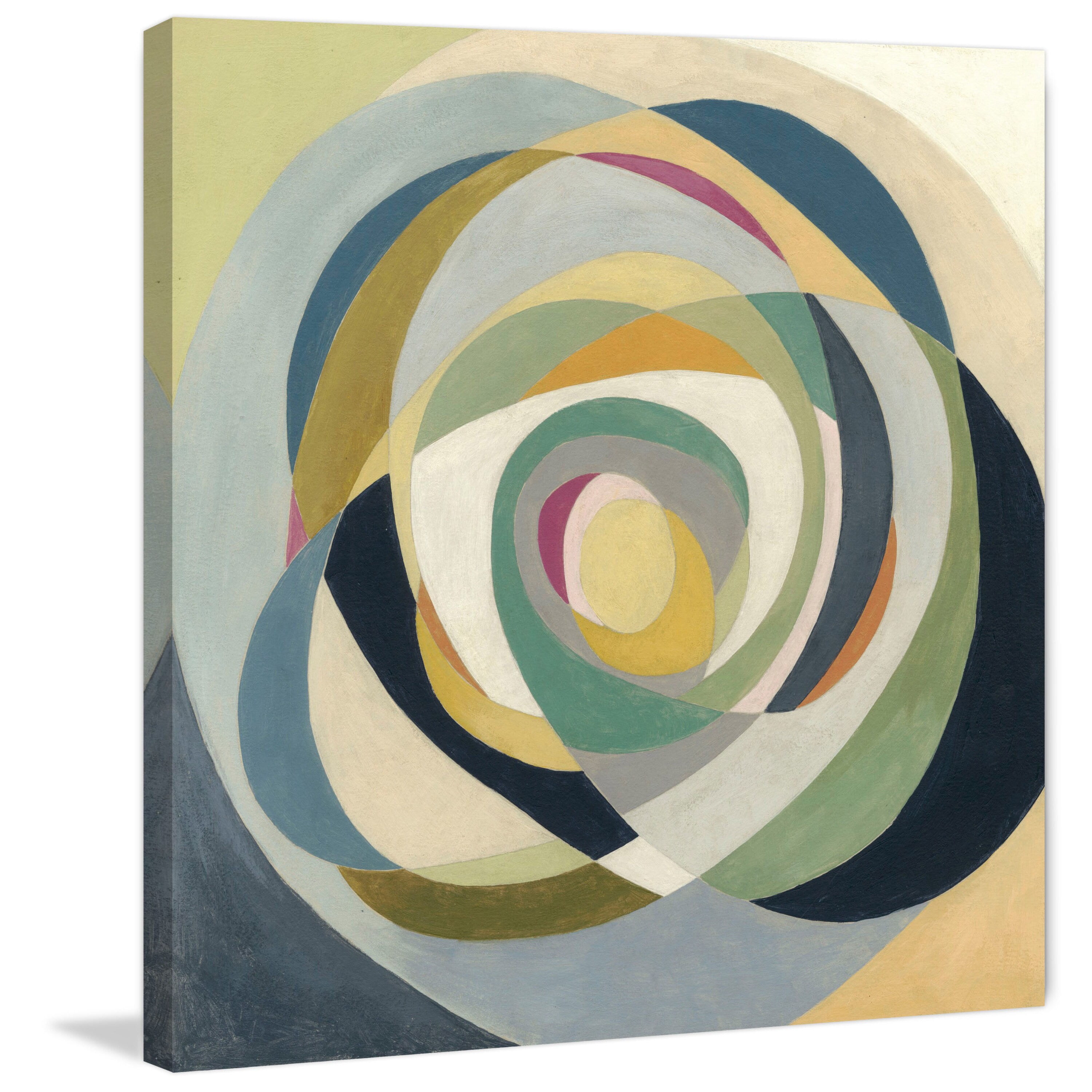 Marmont Hill "Through the Glass" Painting Print on Wrapped Canvas