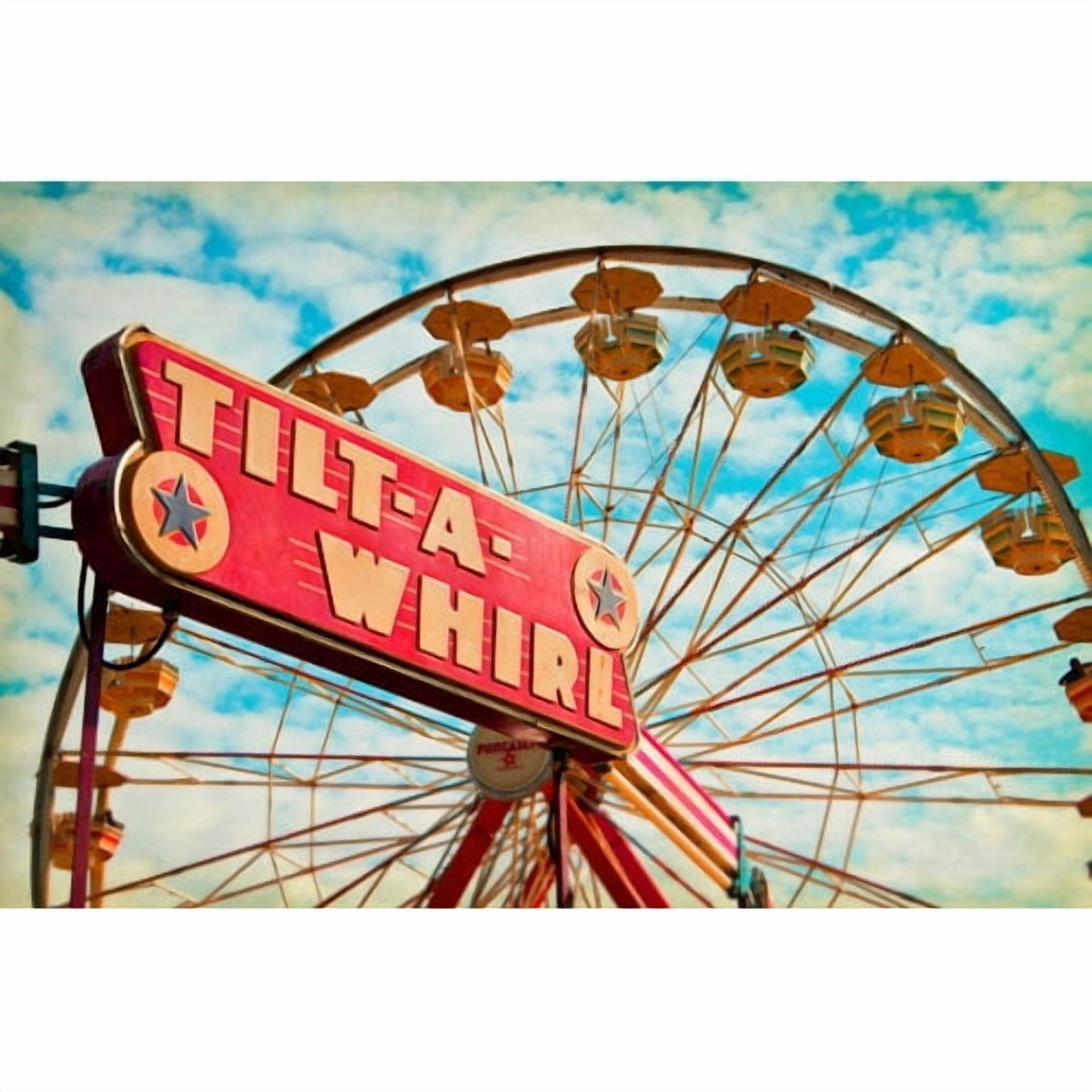 Marmont Hill "Tilt a Whirl" Sylvia Cook Painting Print on Canvas