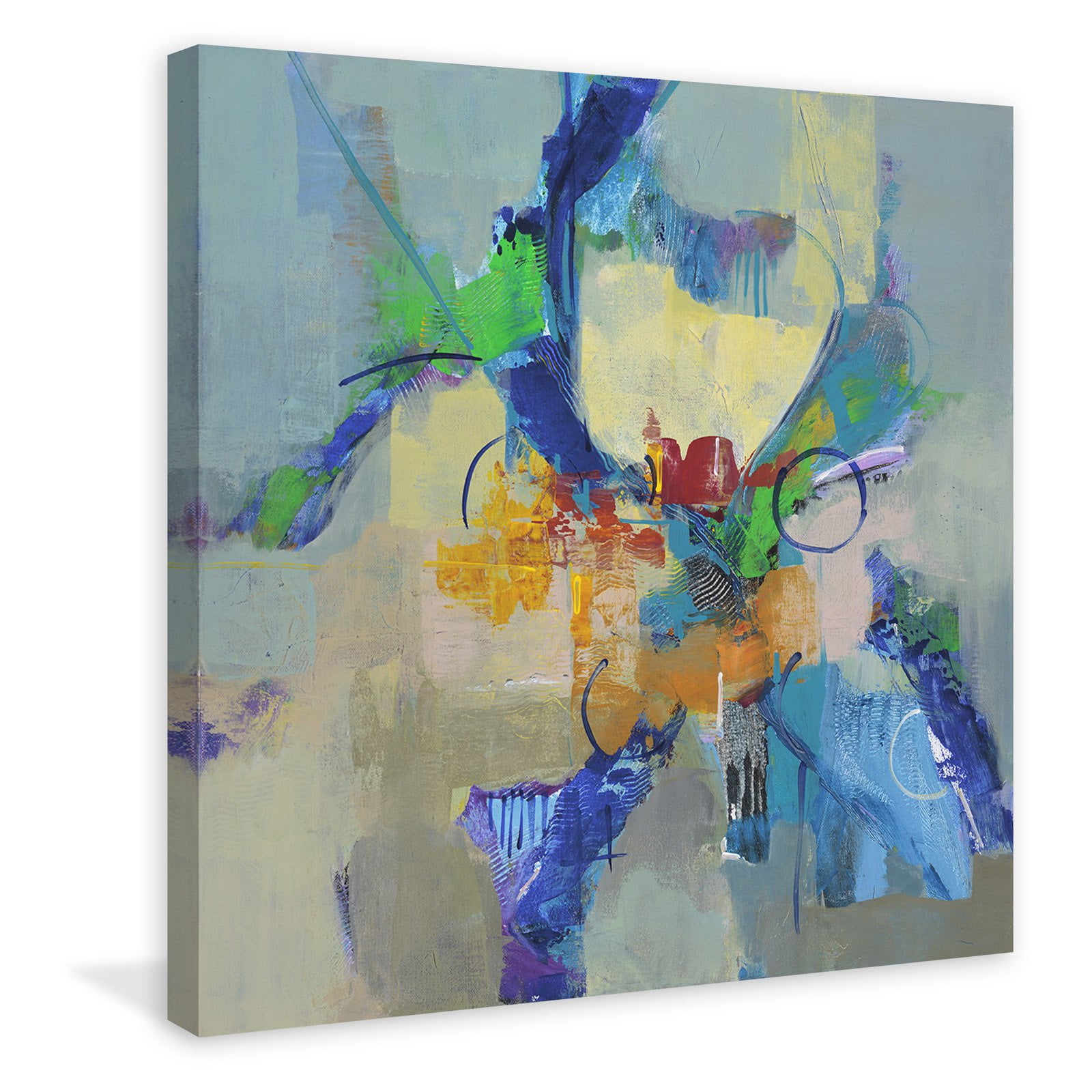 Marmont Hill Time Travel II Print on Wrapped Canvas
