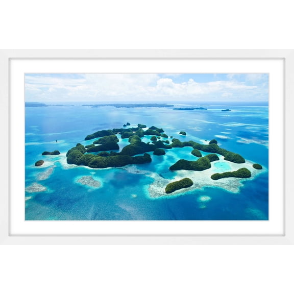 Marmont Hill "Tiny Islands" Framed Painting Print
