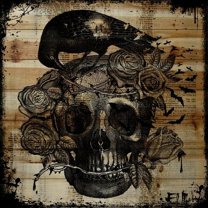 Marmont Hill "To Die For" by Vicki Butler Painting Print on Natural Pine Wood