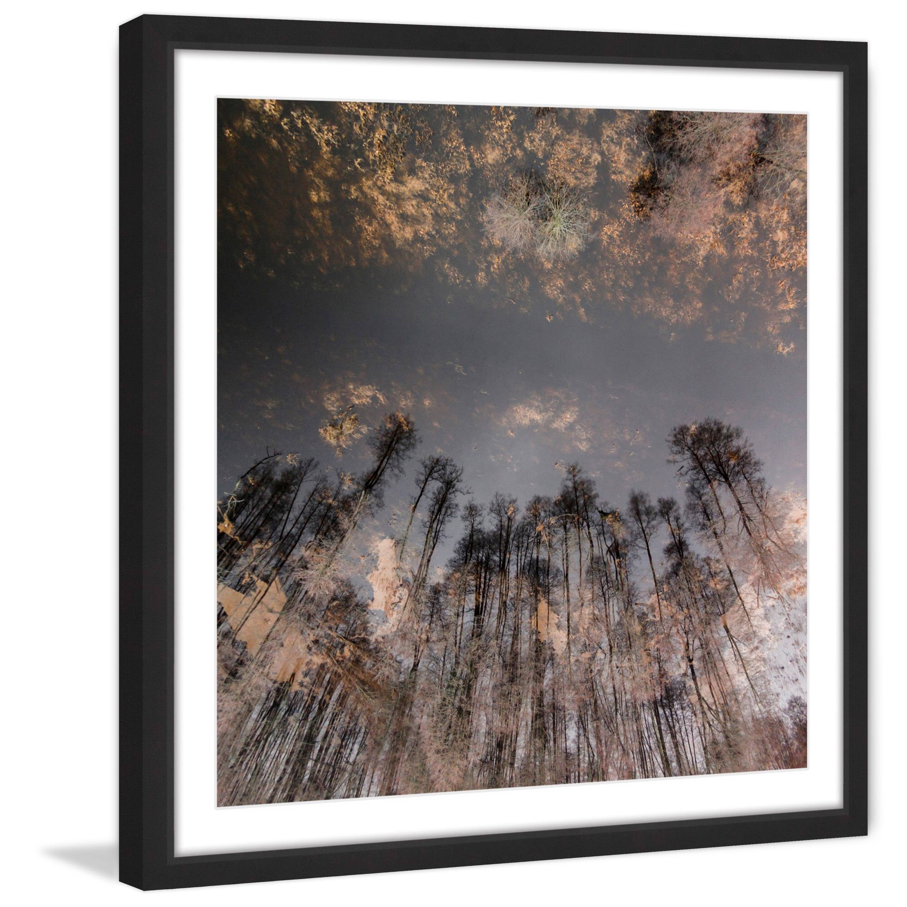 Marmont Hill "To The Sky" By Karolis Janulis Framed Painting Art Print, 18.0" x 1.5"