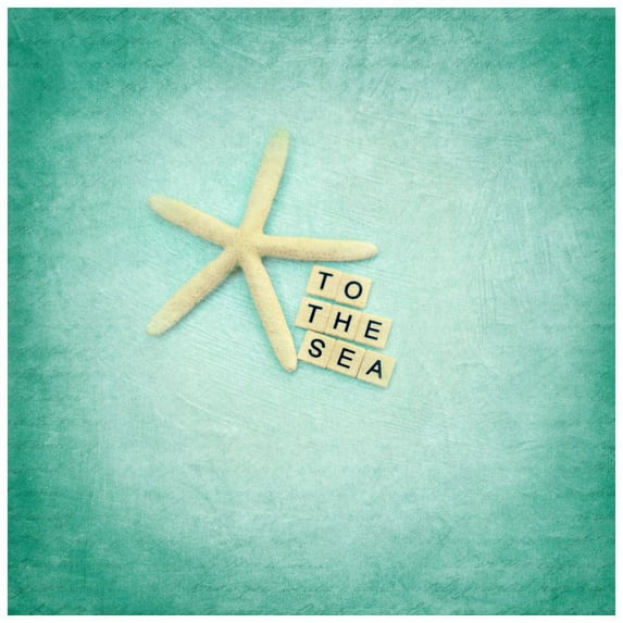 Marmont Hill "To the Sea" Sylvia Cook Painting Print on Canvas