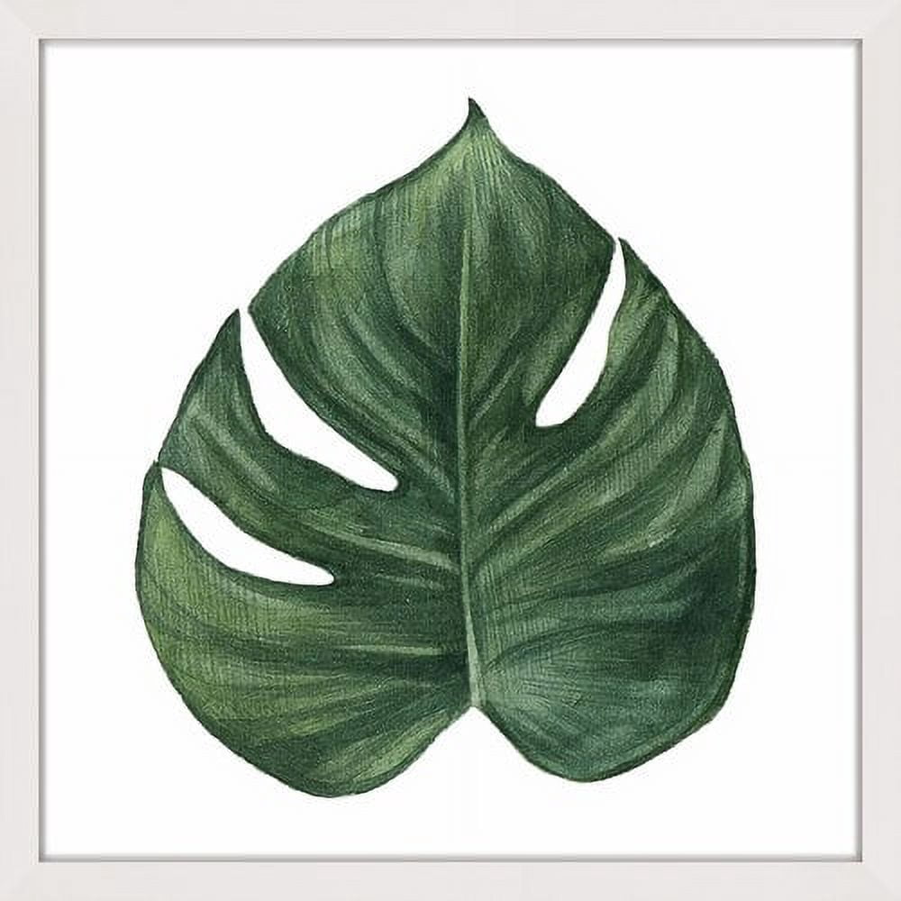 Marmont Hill "Top Leaf II" by Shayna Pitch Framed Painting Print