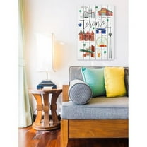 Marmont Hill "Toronto Life" by Molly Rosner Painting Art Print on White Wood