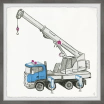 Marmont Hill Tow Truck Framed Wall Art