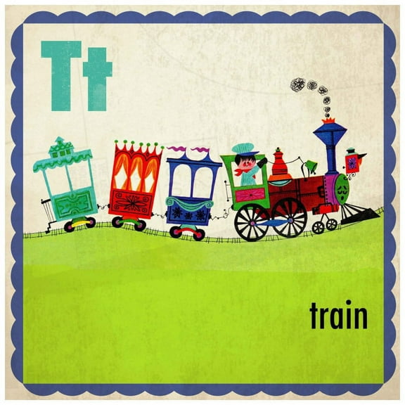 Marmont Hill "Train" by Curtis Painting Print on Canvas