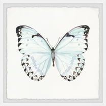 Marmont Hill Translucent Blue Wings III Framed Wall Art