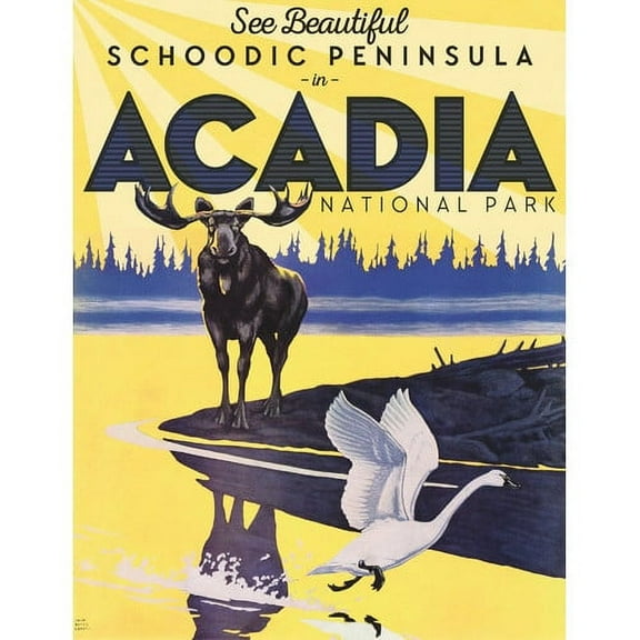 Marmont Hill - "Travel Maine" Painting Print on Wrapped Canvas