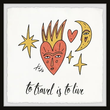 Marmont Hill Travel if You Can Framed Painting Print