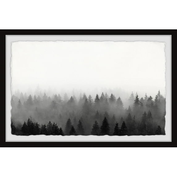 Marmont Hill Treetop Horizon Framed Wall Art, 12" x 18"