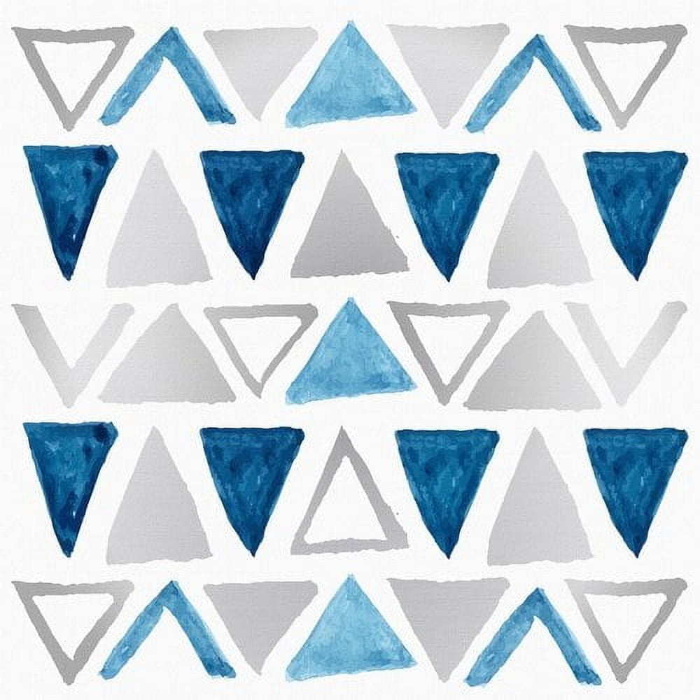 Marmont Hill - "Triangle Fun" Painting Print on Wrapped Canvas