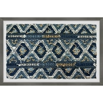 Marmont Hill Triangular Wave Framed Wall Art, 8" x 12"