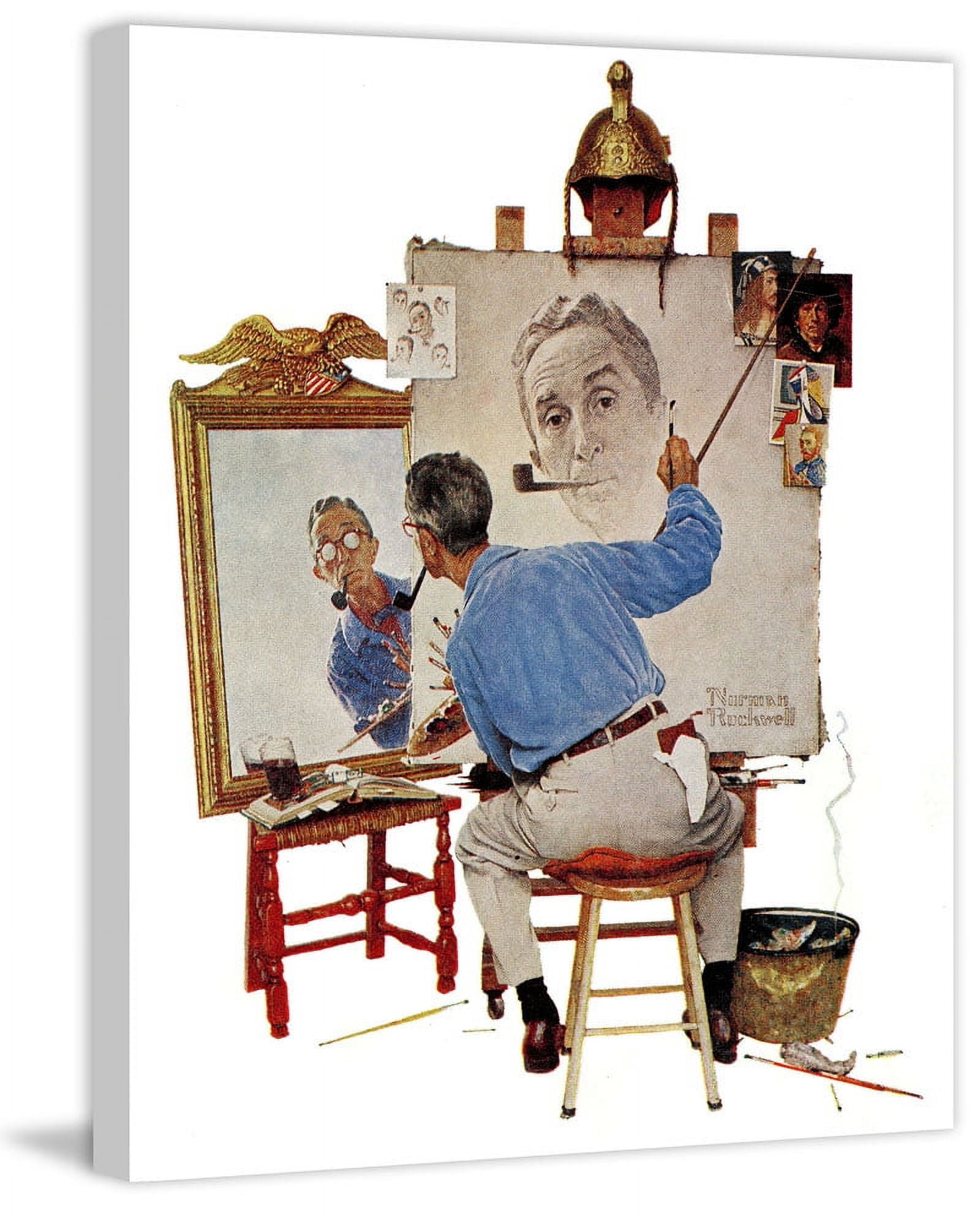 洋書】Norman Rockwell The Street Was Never the Same Again, 1953 by