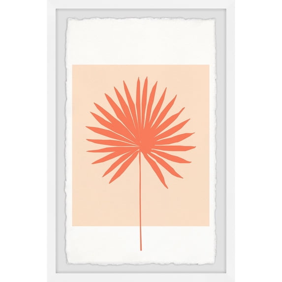 Marmont Hill Tropical Palm Leaf Framed Painting Print