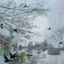 Marmont Hill Tuesday In Blue Tracy Silva Barbosa Fine Painting Print On Canvas