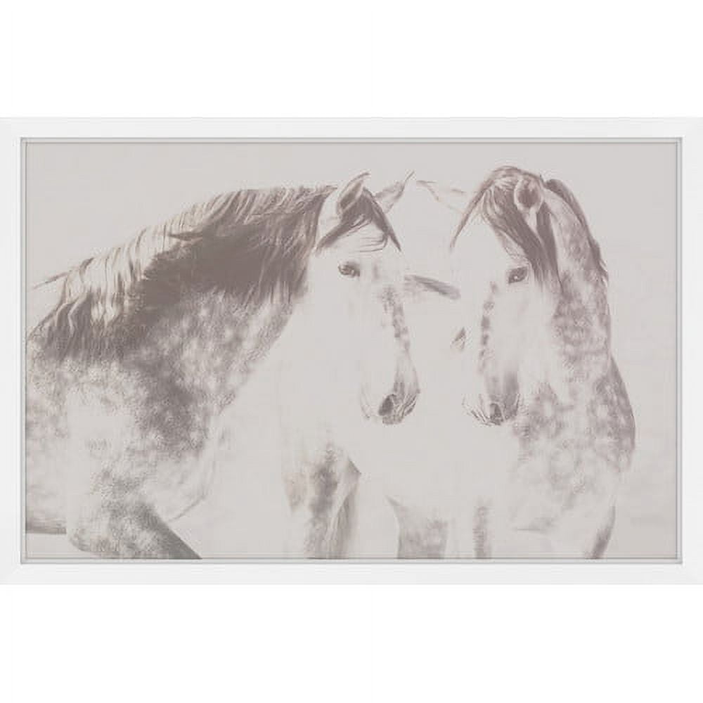 Marmont Hill "Twins with Spots 2" Framed Painting Print